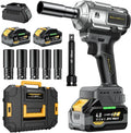 21V Brushless Cordless Impact Wrench ¨C 1200 Nm High-Torque 1/2-Inch Electric Impact Gun Kit