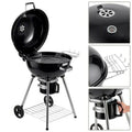 22-Inch Portable Kettle Charcoal Grill ¨C Compact BBQ for Camping, Backyard, and Outdoor Cooking