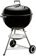 22-Inch Premium Charcoal Grill with Enhanced Heat Retention and Ventilation