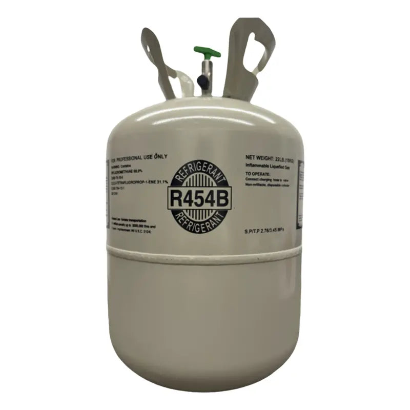 22 lb R-454B Refrigerant Gas Canister for HVAC Systems