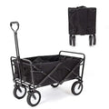 220-Pound Capacity Folding Utility Wagon for Camping, Gardening, and Hauling