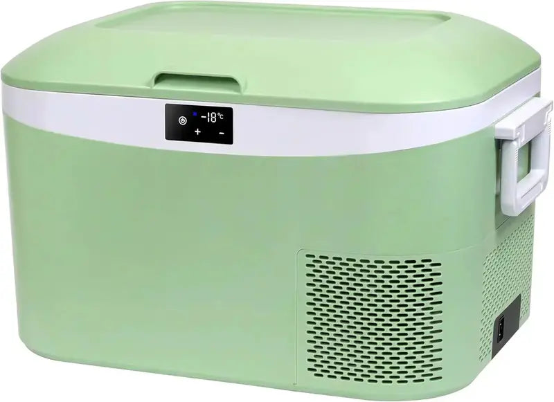 23-Quart Portable Car Fridge ¨C 12V/24V Compressor Cooler with Freezer Function for Vehicles and Travel