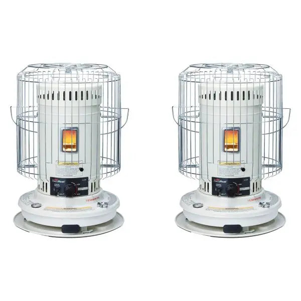 23,500 BTU Dual Kerosene Heater ¨C Indoor/Outdoor Convection Model (2-Pack)