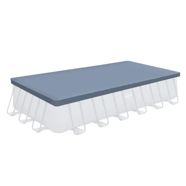 24-Foot Heavy-Duty Rectangular Pool Cover for Oasis &amp; Activity Pools ¨C Gray