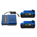 24V MAX 2-Pack Lithium-Ion Power Tool Battery Kit ¨C 4Ah Cells with Fast Charger Included