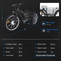 26-Inch Fat-Tire Electric Trike for Adults ¨C 350W Motor, 7-Speed, 36V 10Ah Battery (Dark Gray)