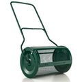 27-Inch Heavy-Duty Compost &amp; Peat Moss Spreader with Metal Mesh Roller