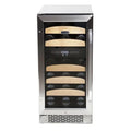 28-Bottle Dual-Zone Built-In Wine Refrigerator