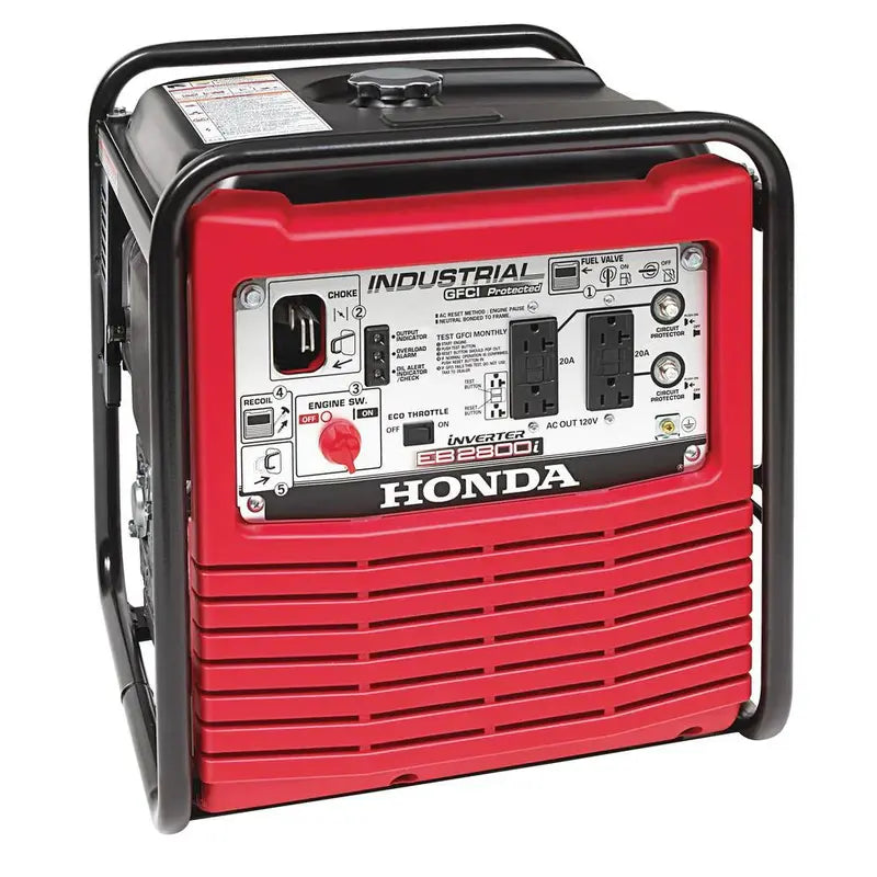 2800-Watt Portable Inverter Generator ¨C Gas-Powered Quiet Industrial-Grade Power Source