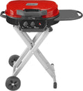 285 Sq In Portable Propane Grill ¨C 3-Burner, InstaStart Ignition, 20,000 BTU Output, Compact Stand-Up Design