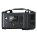 288Wh Portable Power Station with Triple 600W AC Outlets and Emergency Flashlight