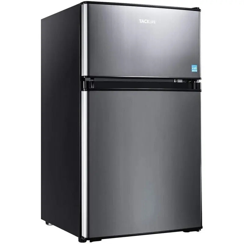 3.1 Cu Ft Compact Mini Fridge with Freezer &amp; Energy-Efficient LED Lighting