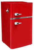 3.2 Cu. Ft. Compact Two-Door Refrigerator with Freezer ¨C Space-Saving Mini Fridge