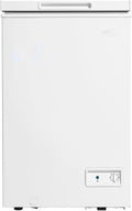 3.5 Cu. Ft. Chest Freezer ¨C Front-Mounted Mechanical Thermostat, Adjustable Temperature Control, Compact Square Design