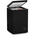 3.5 Cu. Ft. Compact Chest Freezer ¨C Quiet Reach-In Design with 7-Temperature Control &amp; Removable Baskets