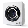 3.5 Cu. Ft. Portable Clothes Dryer ¨C Compact White &amp; Black Freestanding Unit