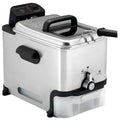 3.5-Liter Deep Fryer with Oil Filtration, Precise Temperature Control, and Stainless Steel Basket