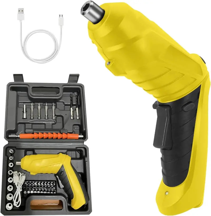 3.6V Rechargeable Electric Screwdriver Set ¨C 47-Piece Accessory Kit with Bit Storage Case