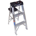 3-Foot Aluminum Stepladder with 300-Pound Weight Capacity