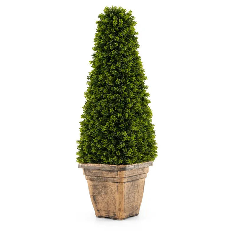 3-Foot Artificial Boxwood Topiary Tree ¨C Classic Rounded Shape