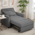 3-in-1 Convertible Sleeper Sofa: Pull-Out Bed, Reclining Chair, and Compact Foldable Lounger