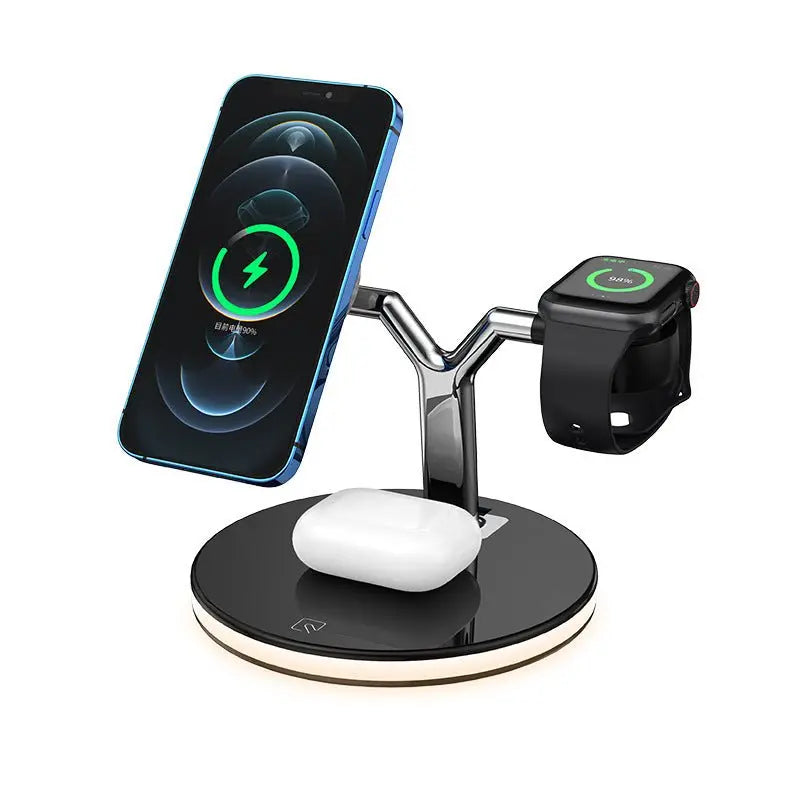 3-in-1 MagSafe Wireless Charger with Ambient Night Light