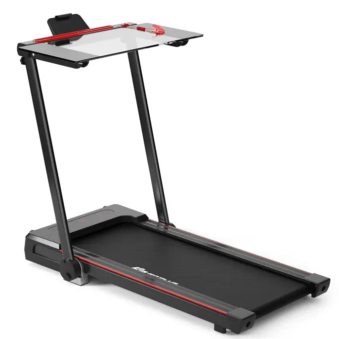 3-in-1 Under-Desk Walking Pad ¨C Compact Treadmill with Detachable Standing Desk