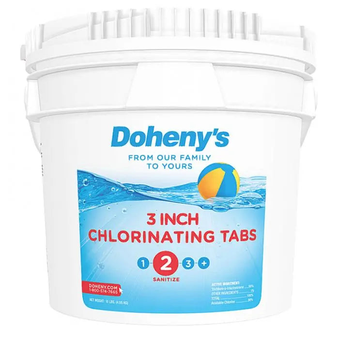 3-Inch Chlorine Tablets ¨C 100 lb Bulk Sanitizing Pack for Pools &amp; Spas