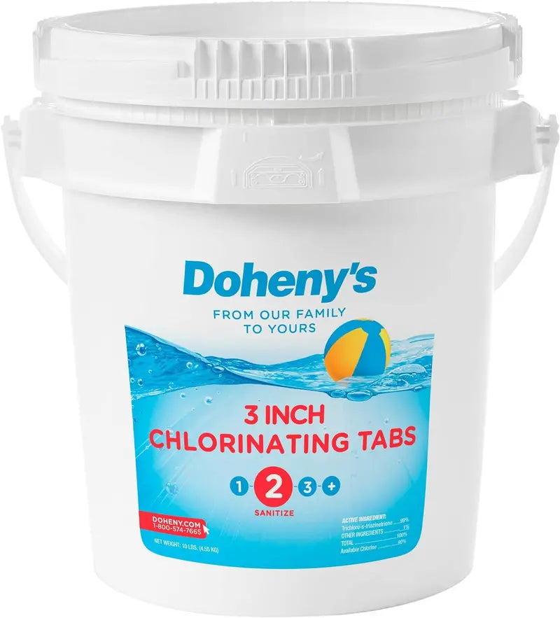 3-Inch Premium Tri-Chlor Chlorine Tablets ¨C 50 lb Pro-Grade, Slow-Dissolving, Individually Wrapped Pool Sanitizer