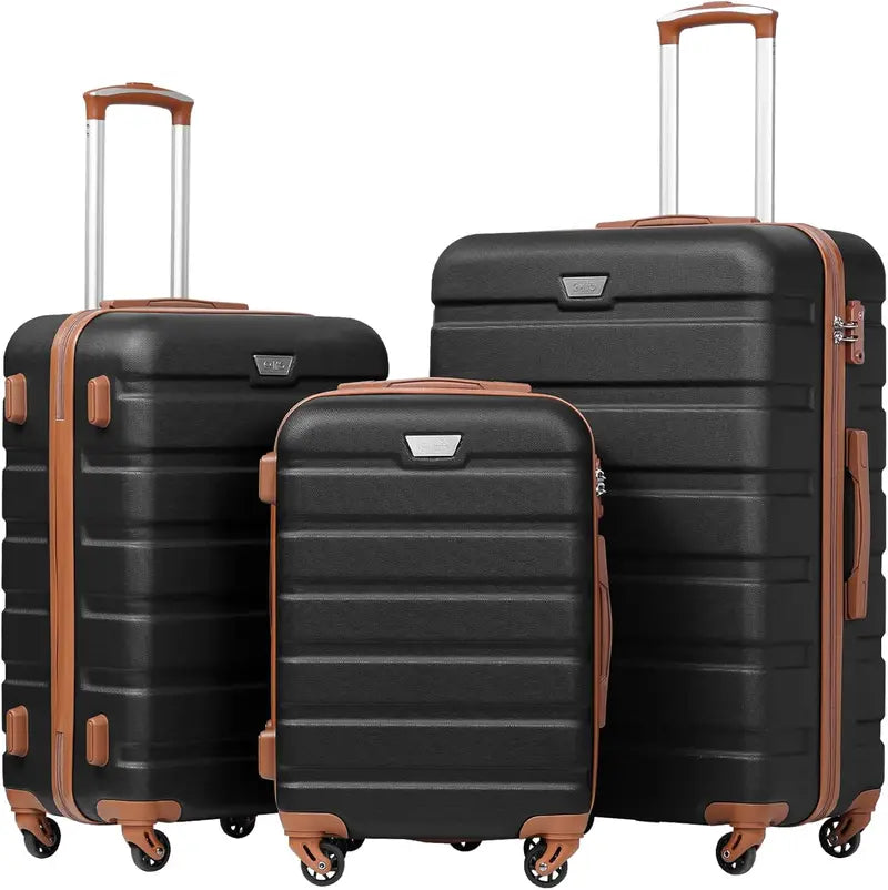 3-Piece Hardshell Luggage Set ¡ª Lightweight Spinner Suitcases with TSA Locks