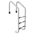 3-Step Stainless Steel In-Ground Pool Ladder ¨C Corrosion-Resistant Indoor/Outdoor Step System