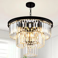3-Tier K9 Crystal Chandelier ¨C Sparkling Multi-Level Pendant with Premium Glass Accents