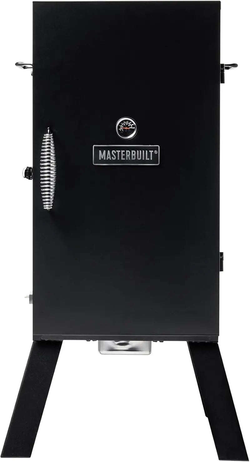 30-Inch Analog Electric Smoker ¨C Three-Tier Rack System, Precise Temperature Control, Black Finish