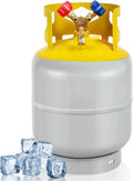 30-LB Reusable Refrigerant Recovery Tank for R12/R22/R134A/R410A ¨C Y-Valve AC Freon Cylinder