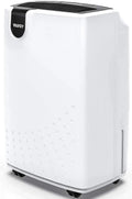 30-Pint Portable Dehumidifier ¨C Continuous Drain, Wheels, Smart Humidity Control for Up to 1500 Sq Ft