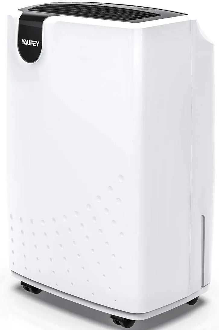 30-Pint Portable Dehumidifier ¨C Continuous Drain, Wheels, Smart Humidity Control for Up to 1500 Sq Ft