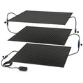 30″ x 30″ Dual-Mode Heated Snow Mat ¨C Powered + 2 Cordless Units for Driveways and Steps