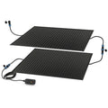 30″ x 30″ Heated Snow Removal Mat ¨C Weatherproof Outdoor Melting Pad with Power Cord + 1 Cordless Unit