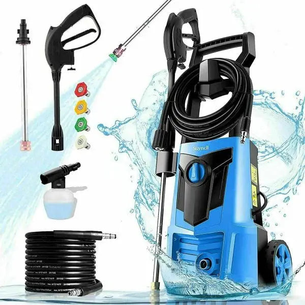3000 PSI Electric Pressure Washer ¨C 2.4 GPM High-Efficiency Cleaning System with Advanced Thermal Protection