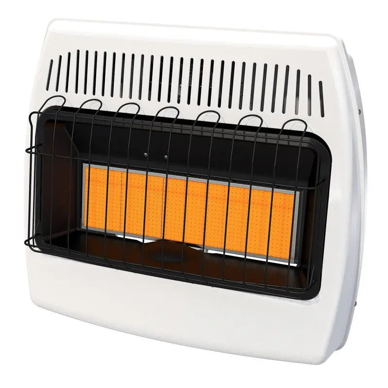 30,000 BTU Liquid Propane Infrared Vent-Free Wall Heater