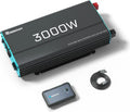 3000W Pure Sine Wave Power Inverter ¨C 12V DC to 120V AC Converter for RVs, Trucks, Off-Grid Solar, and Home Use with USB Port &amp; Remote Control