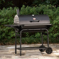 32-Inch Outdoor Charcoal Grill with Adjustable Cooking Grate