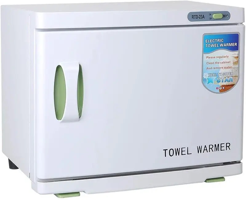 32L Professional Hot Towel Warmer Cabinet ¨C Fast-Heating, Adjustable Temperature Spa Heater for Salons &amp; Home Use (White)
