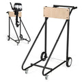 330-LB Capacity Boat Motor Stand with Four Swivel Rubber Casters
