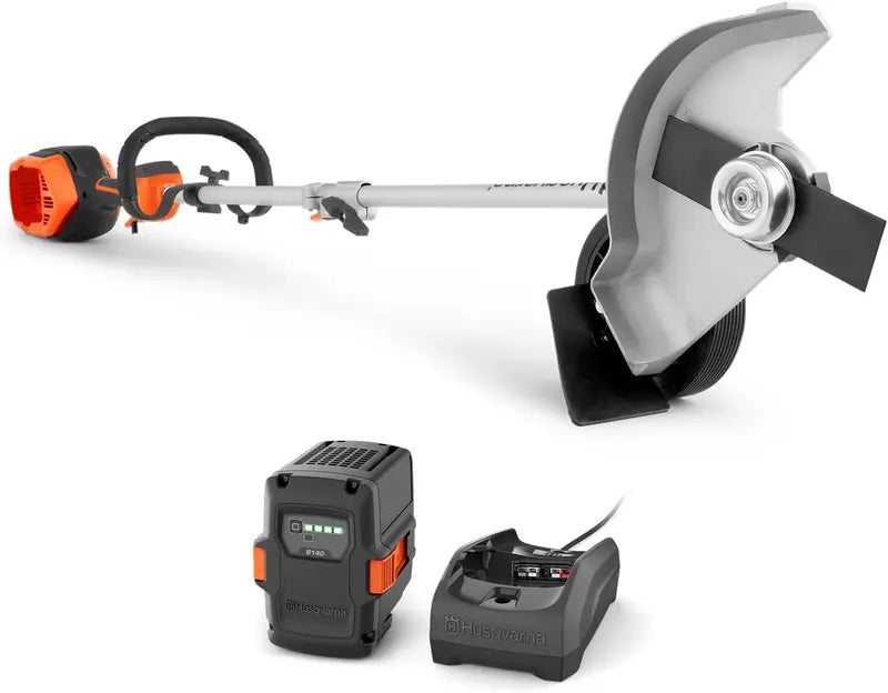 330iKE Cordless Battery-Powered Lawn Edger ¨C Orange Ergonomic Design