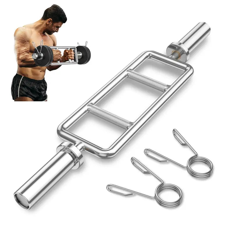 34-Inch Olympic-Standard Triceps Bar for Strength Training