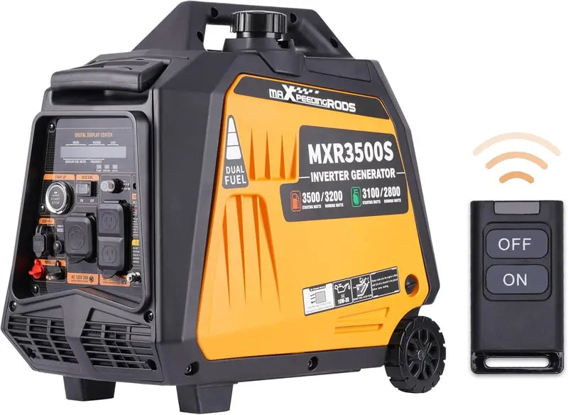 3500W EPA-Compliant Portable Inverter Generator ¨C Compact 47 lb RV-Ready Gas Power Source for Camping, Events &amp; Backup