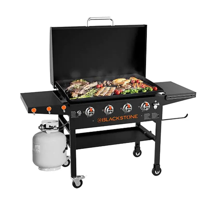 36-Inch Griddle Cooking Station with Hood ¨C Professional-Grade Flat Top Grill (Model 1899)