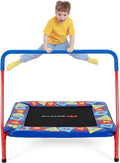 36-Inch Square Toddler Trampoline ¨C Heavy-Duty Mini Trampoline with 330 lb Capacity