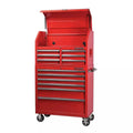 36-Inch Tool Storage Combo ¨C 12-Drawer Chest with Cabinet Base for Workshop Organization